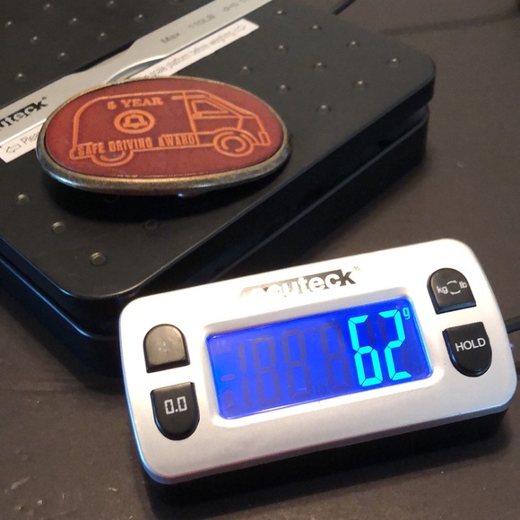 VTG Safe Driving Award Bell Systems Belt Buckle - Picture 5 of 8